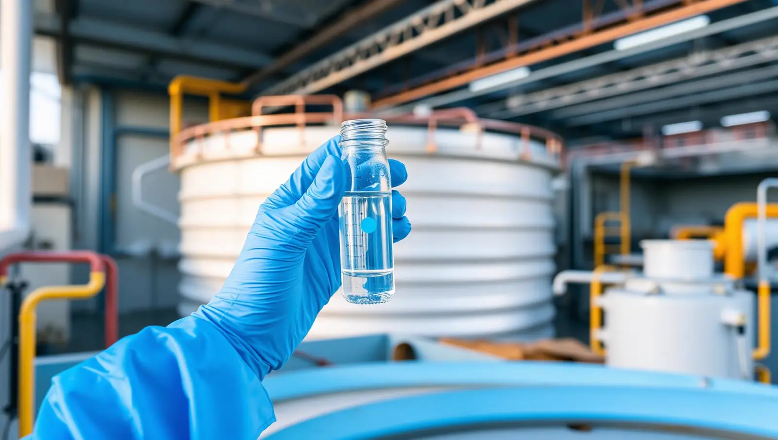 Prelievo campione acqua per analisi Legionella