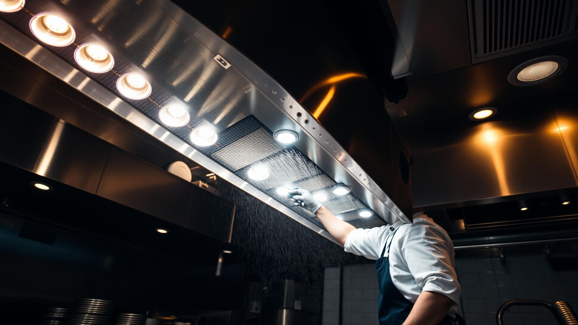 Bonifica cappa aspirazione cucina professionale — intervento Bio Energy
